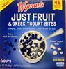 Just fruit & greek yogurt bites - Product