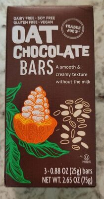 Oat chocolate bars - Product