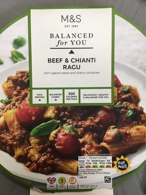 Beef & chianti ragu - Produit