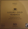 luxury gold teabags - Product