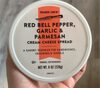Red bell pepper, garlic & parmesean cream cheese spread - Product