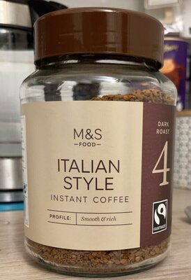 Italian style instant coffee - Product