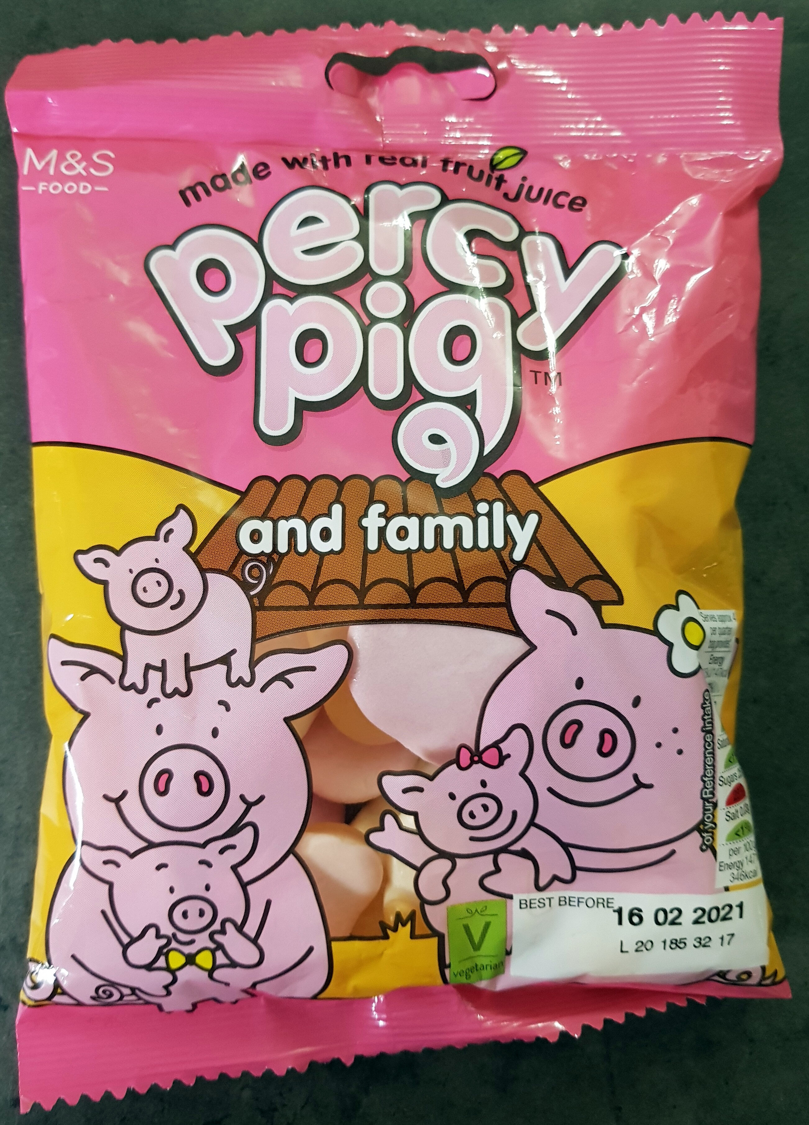 percy pig and family - Product