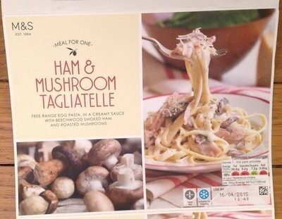 Ham & Mushroom Tagliatelle - Produit