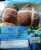 Blueberry Hot Cross Buns - Product
