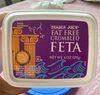 Fat free crumbled feta - Product