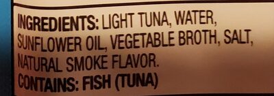 Hickory Smoked Tuna Packet - Ingredients