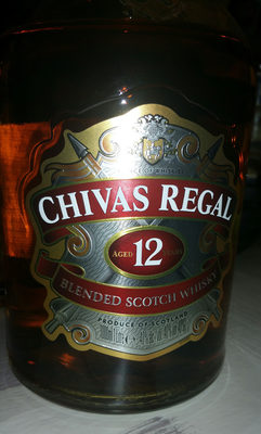 Chivas Regal vieilli 12 ans - Tableau nutritionnel - en