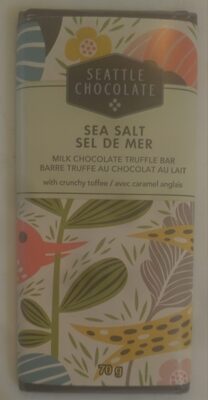 San Juan Sea Salt Milk Chocolate Truffle Bar - Produit - en