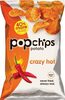 Popchips crazy hot potato chips - Producte