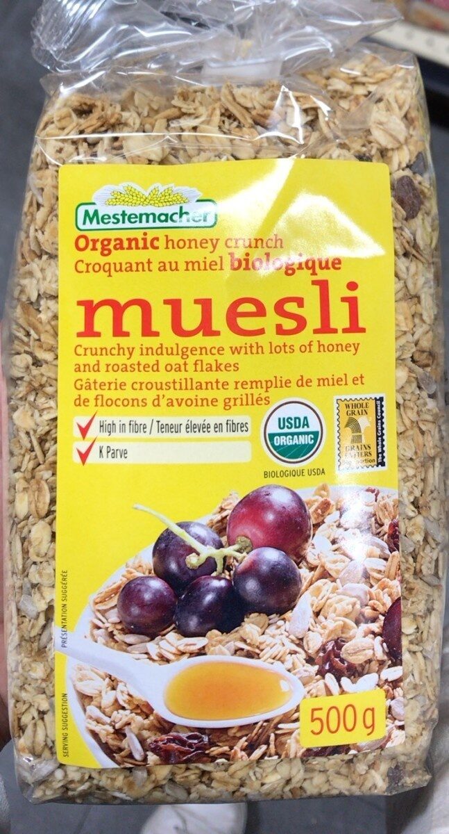 Honey Crunch Muesli - Produit