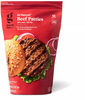 All natural frozen beef patties - Product