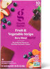 Berry blend fruit and veggie strips - Producto