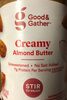Unsweetened creamy almond butter - Produit