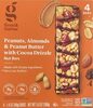 Peanuts, Almonds & Peanut Butter With Cocoa Drizzle Nut Bars - Product