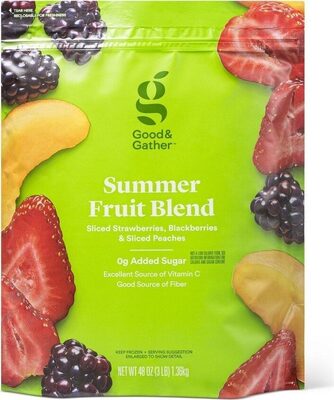Summer fruit blend sliced strawberries - Product
