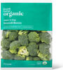 Organic steam in bag broccoli florets - Product