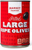 Large Pitted Black Olives - Product