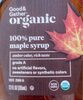 100% pure maple syrup - Produit