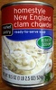 New england-style clam chowder - Produit
