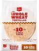 100% Whole Wheat Tortillas - Product
