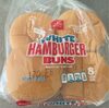 White hamburger buns - Product