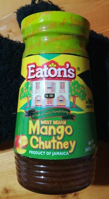 West Indian Mango Chutney - Product - fr