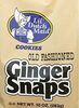 Old fashioned ginger snaps cookies - Product
