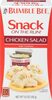 Snack on the run chicken salad with crackers - Product