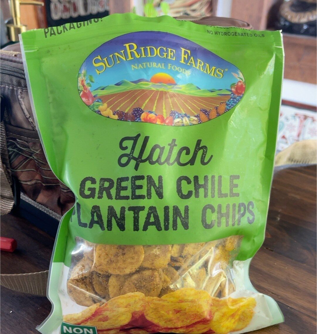 Hatch green chile plantain chips - Product