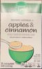 Instant Oatmeal: apples & cinnamon - Product