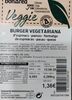 Burguer Vegetariana - Product