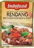 Rendang beef in chili coconut seasoning - Product