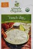 Simply organic certified organic ranch dip mix - Producto