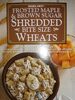 Frosted Maple and Brown Sugar Shredded Bite Size Wheats - Produkt