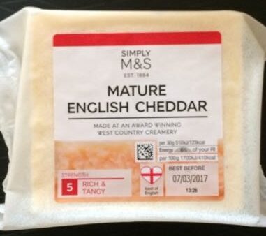 Mature English Cheddar - Product - fr