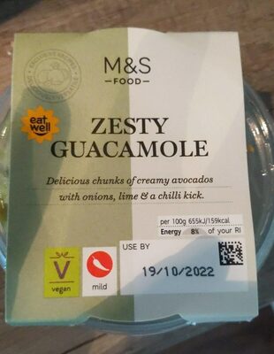 Zesty guacamole - Produit