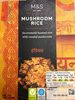 Mushroom rice - Product
