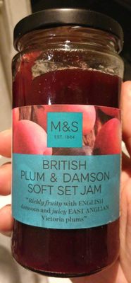 British Plum and Damson Soft Set Jam - Produit - en