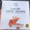 Low Fat Toffee Yogurts - Produit