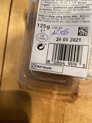 British Natural Goat's Cheese - Recycling instructions and/or packaging information