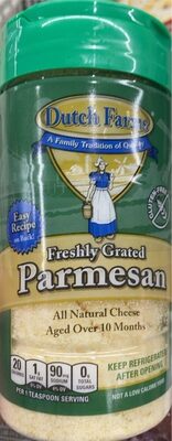 freshly grated parmesan - Produkt - en