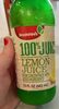 100% Juice Lemon Juice - Product