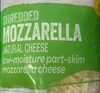 Shredded mozzarella - Product