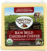 Raw Cheddar Cheese, Mild, Rich & Creamy - Product