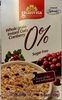 Whole grain instant oats cranberry sugar free - Produit