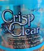 Crisp & Clear bottled water - Produkt