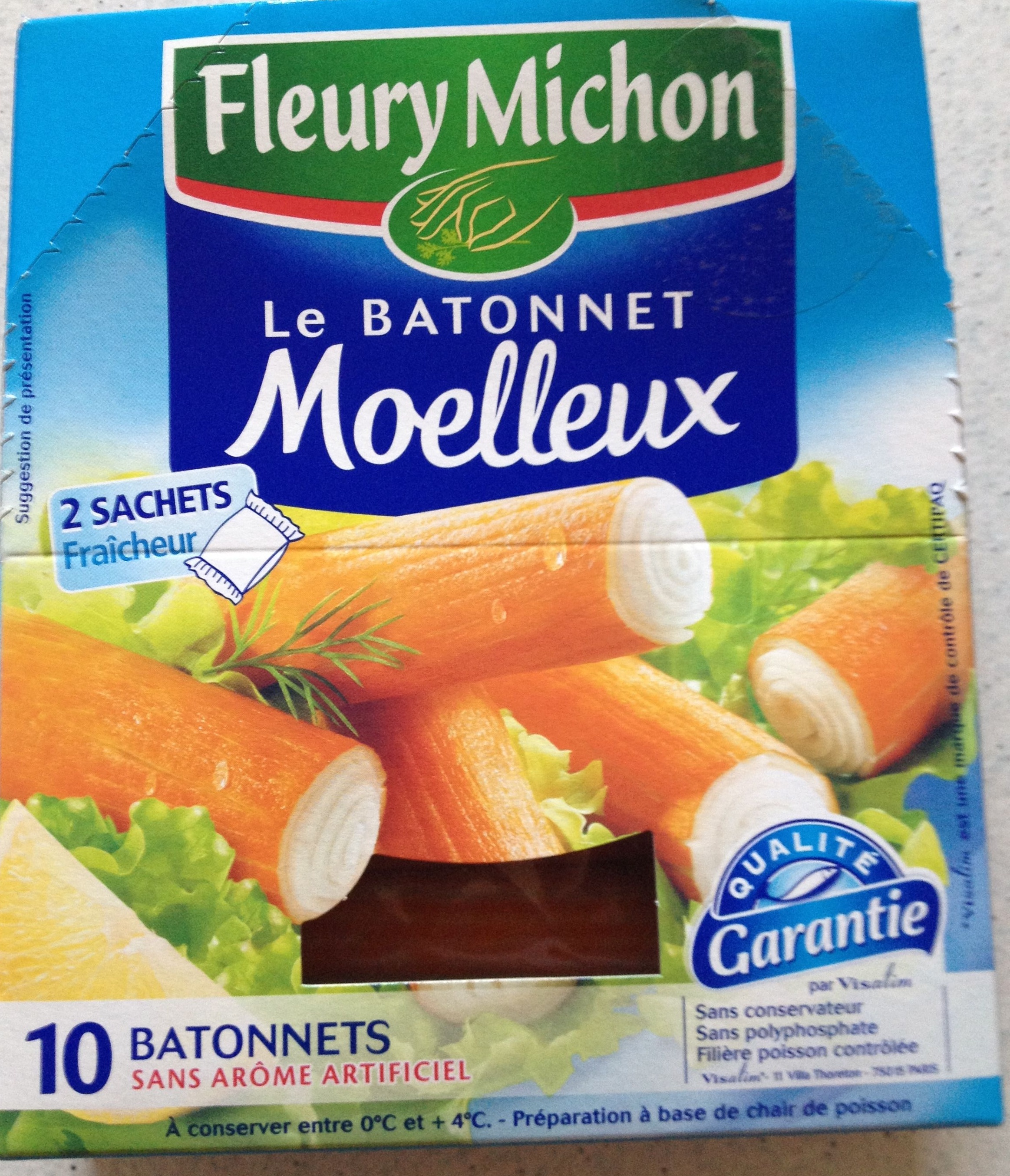 Le Bâtonnet Moelleux (10 Bâtonnets) - Product - fr