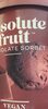 Absolute fruit chocolate Sorbet - Product