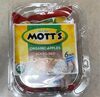 Motts organic apples sliced red - Product